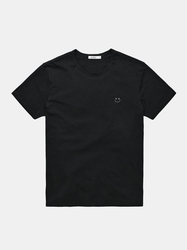 Smiley Tee SQ - Black