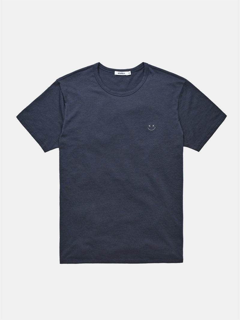 Smiley Tee SQ - Navy