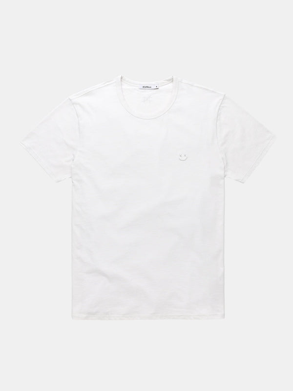 Smiley Tee SQ - White