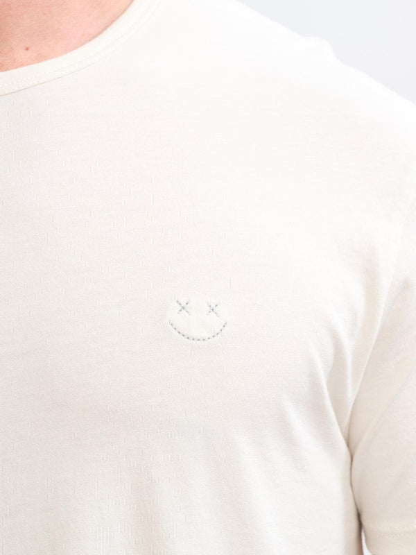 Smiley Tee SQ - White