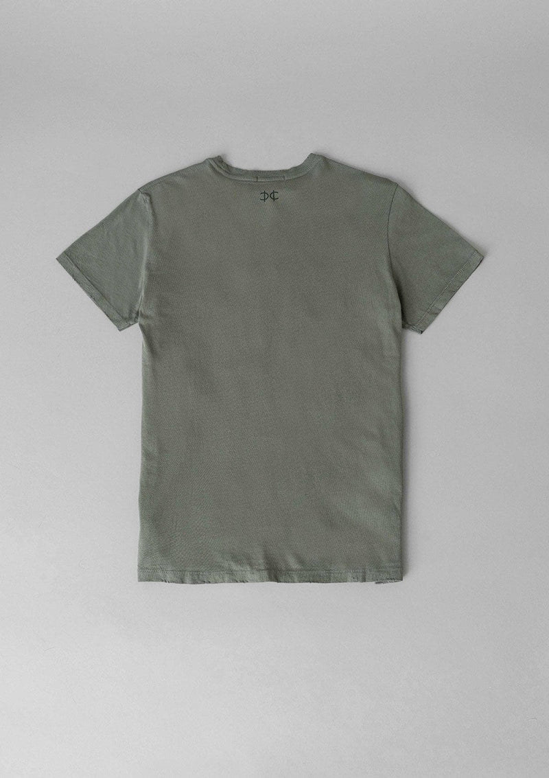 Basic Tee - Smiley Military