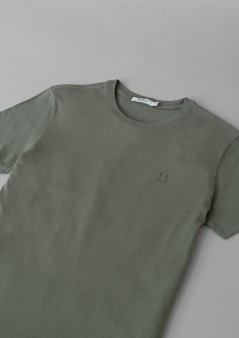 Basic Tee - Smiley Military