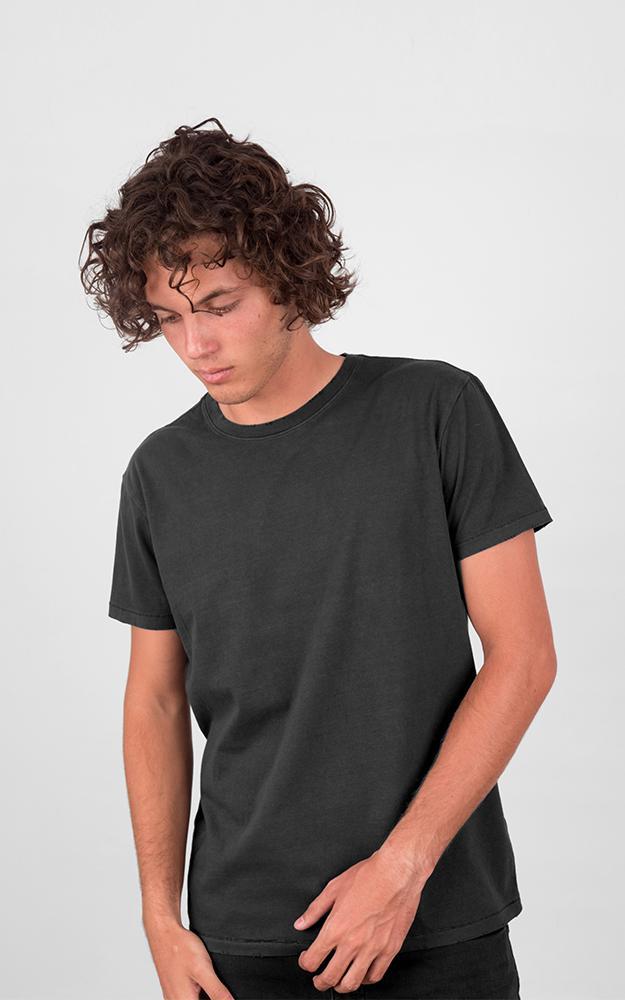 Basic T Shirt - Washed Black