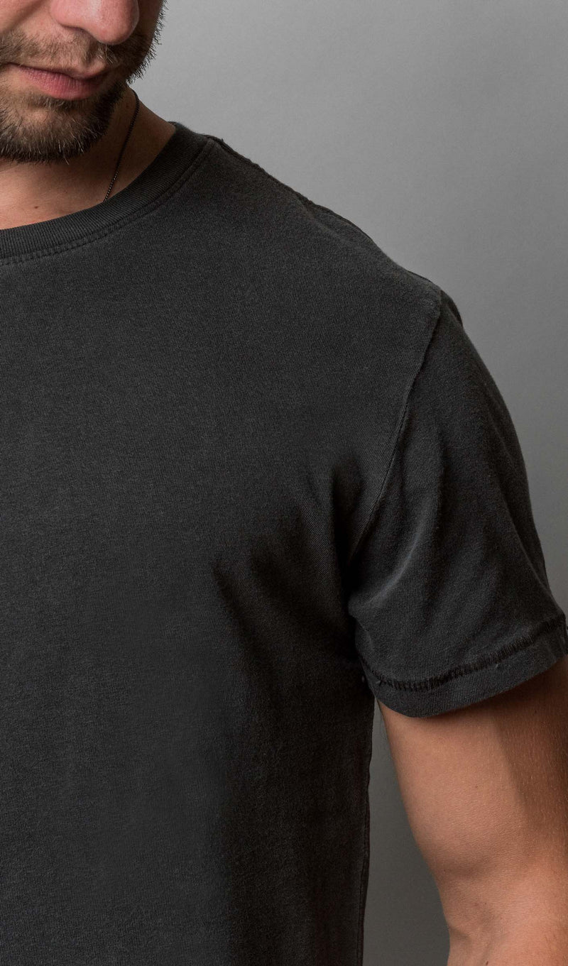 PLAYERA CLASSIC TEE - WASHED BLACK