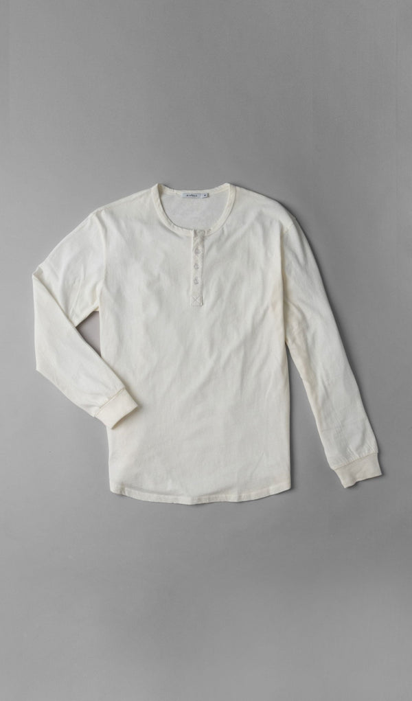 Henley - Vintage white