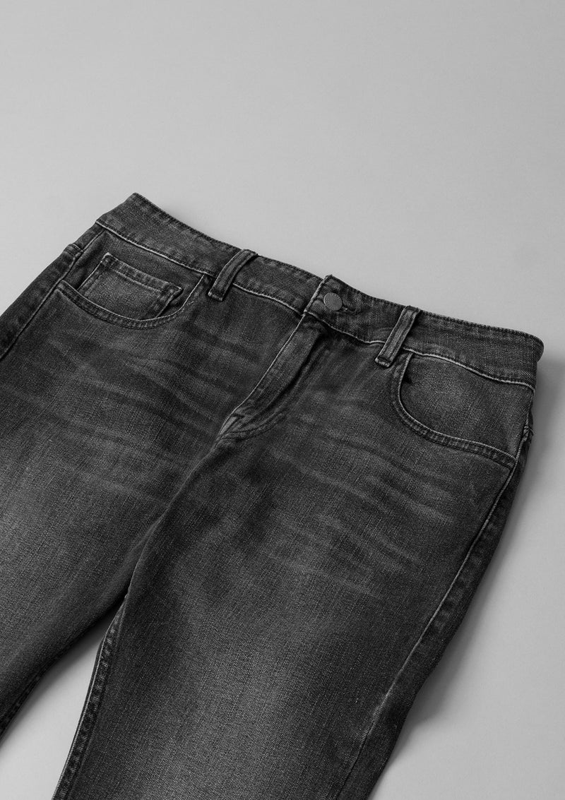 SKINNY JEANS - WASHED BLACK