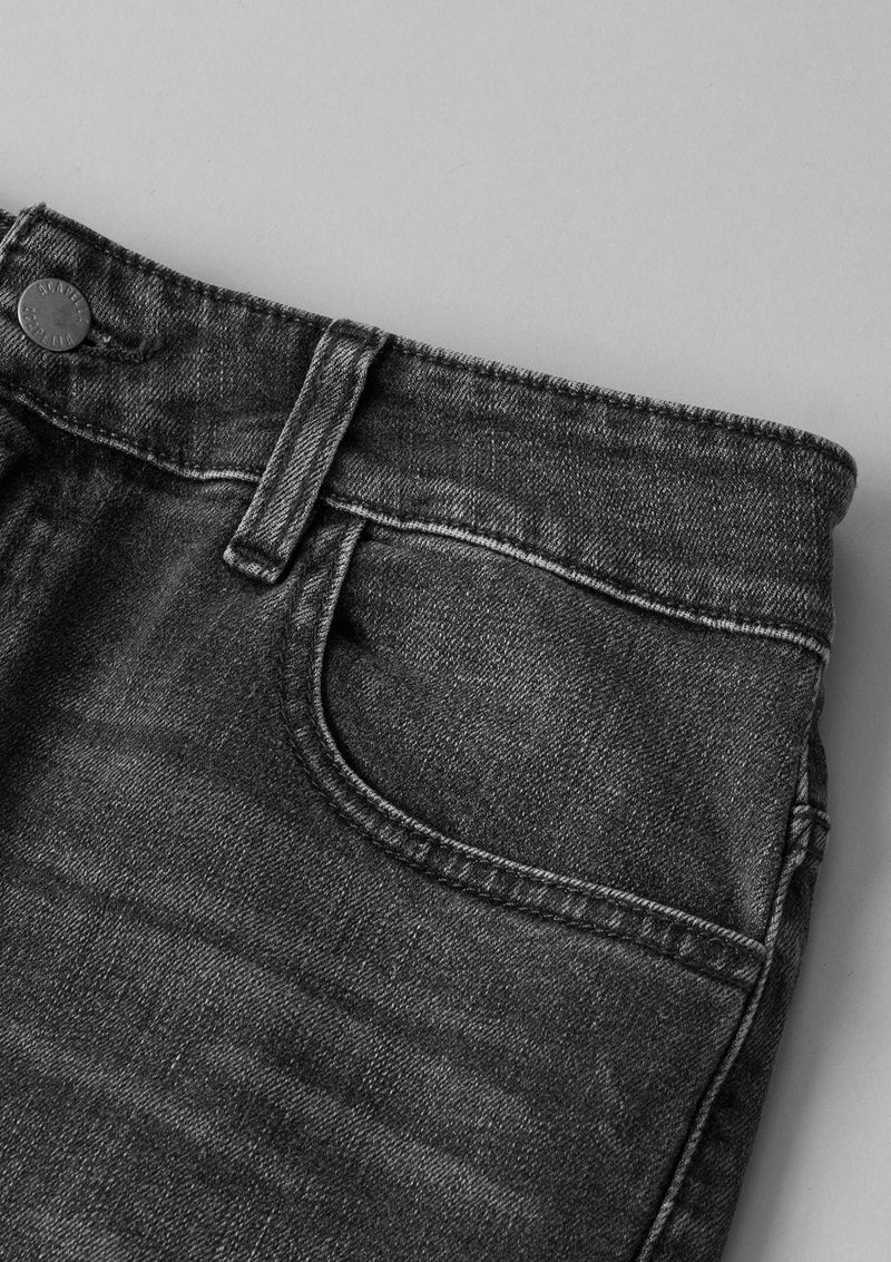 SKINNY JEANS - WASHED BLACK