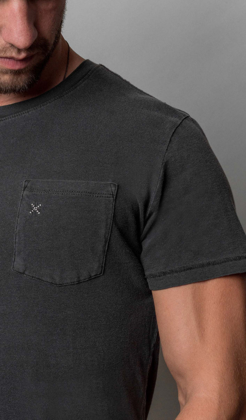 Classic X Pocket Washed Black