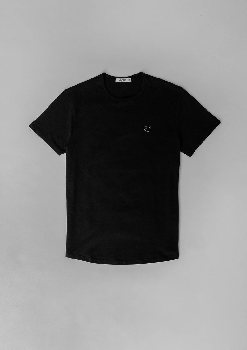 Pima Smiley tee Black