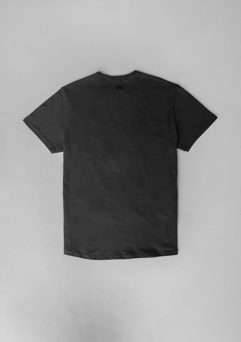 Pima Smiley tee Dark Shadow