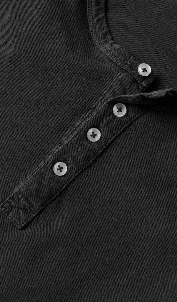 Henley - Washed Black