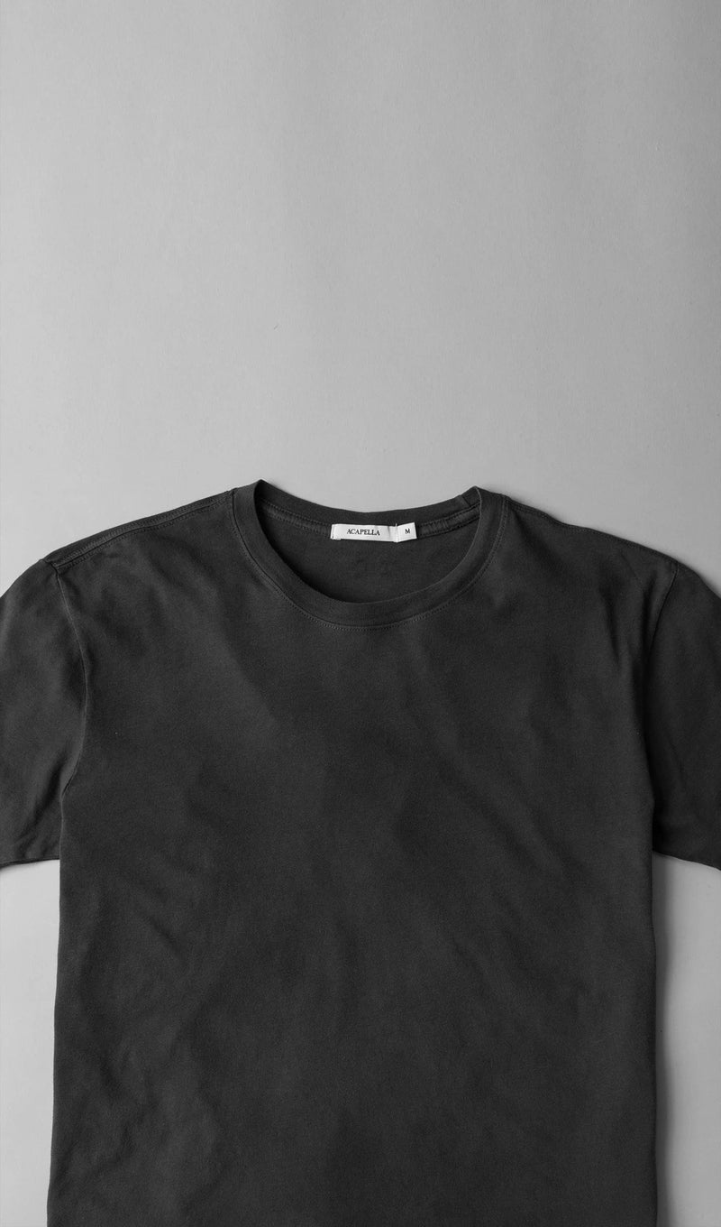 PLAYERA CLASSIC TEE - WASHED BLACK