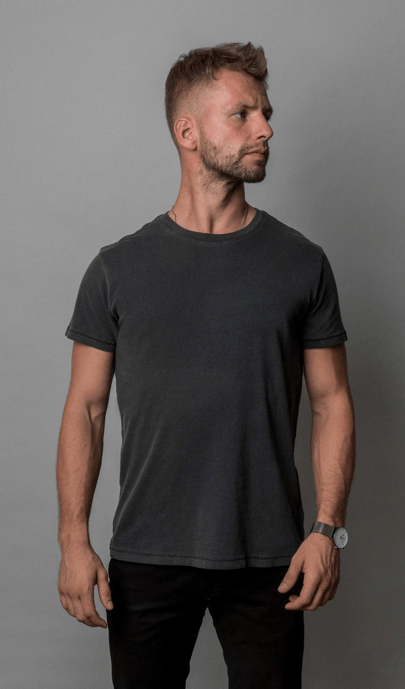 PLAYERA CLASSIC TEE - WASHED BLACK