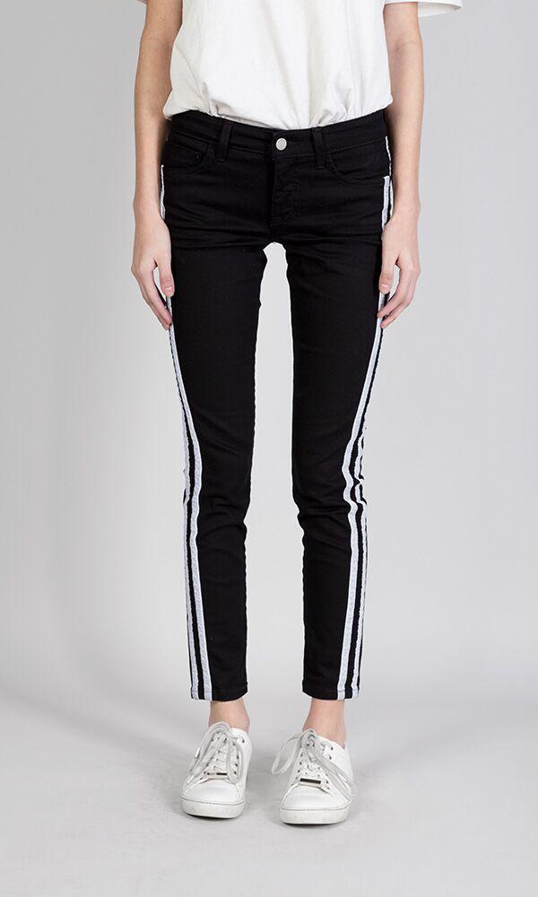 The Striped Skinny Jean